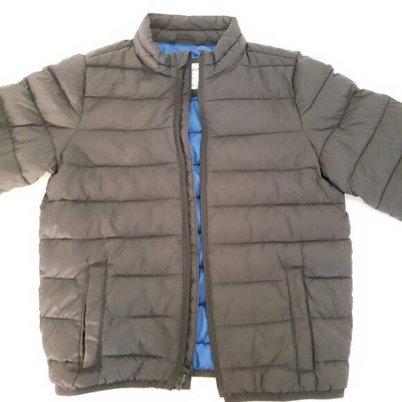 OLD NAVY Black SIZE 6-7 Lightweight Boys Packable Rain Jacket Unisex - Picture 1 of 12